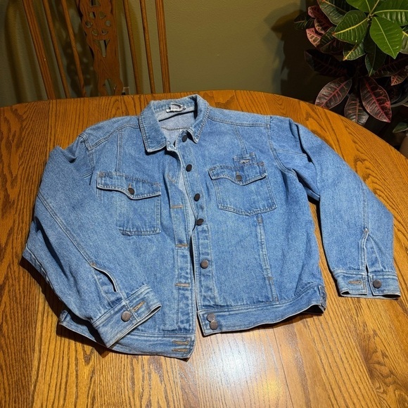 Hasting & Smith Jean Jacket Size Large Vintage - Picture 1 of 5